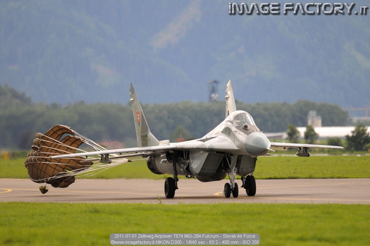 2011-07-01 Zeltweg Airpower 7574 MiG-29A Fulcrum - Slovak Air Force